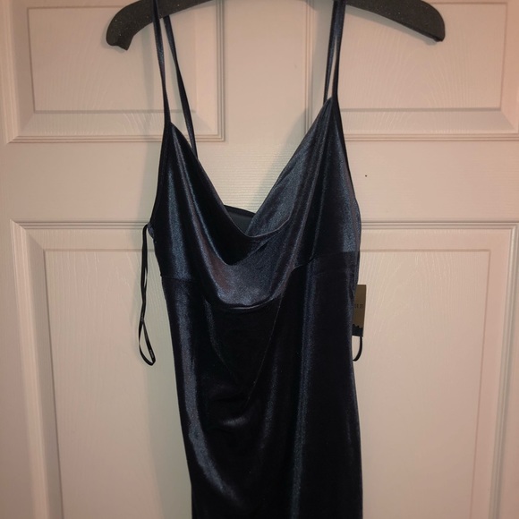 Forever 21 Velvet Formal Dress - Picture 2 of 8